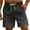 Dark Gray, variant on ibuvkizy Shorts for Men Gradient Printing Shorts with Pockets Hawaiian Special Print Casual Trouser Shorts Pants Beach Shorts Light Blue,M