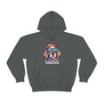 thumbnail image 2 of America Patriotic Dog July 4th Independence day Unisex  Hooded Sweatshirt, 2 of 9