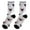 White 1, variant on 1 Pair Mid-calf Socks Korean Heart Embroidery Kawaii Hip Hop Color Matching Anti-slip Soft No Odor Sweat Absorption Lady Four Seasons Sports Socks