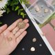 thumbnail image 3 of 1 Box 10Pcs Earring Stud Findings 18K Gold Plated Brass Four Leaf Clover Ear Stud Component with 20Pcs Jump Ring for St. Parish's Day Jewelry Making, 3 of 5