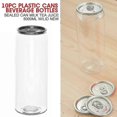 thumbnail image 1 of Plastic Sealed Storage Jars 500ml 10pcs - Airtight Containers for Beverage, Milk Tea & Juice, 1 of 4