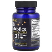 LoveBug Probiotics Kids Probiotics Pearls, 4+ Years, 3 Billion CFU, 60 Easy To Swallow Pearls