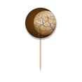 thumbnail image 1 of Dry Planet Stars Dark Night Sky Toothpick Flags Round Labels Party Decoration, 1 of 3