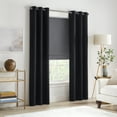 thumbnail image 3 of Eclipse Cordless 100% Blackout Polyester Roman Window Shades, 33" x 64", 3 of 12
