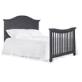 thumbnail image 3 of Evolur Universal Convertible Crib Wooden Full Size Bed Rail, Weather Grey, 3 of 3