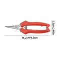 thumbnail image 2 of Garden Pruning Shears Pineapple Cutter Stainless Steel Hedge Trimmer Fruit Slicer Gardening Scissors Grape Pruners, 2 of 2