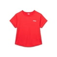 thumbnail image 3 of Hind Girl's Solid and Graphic Short Sleeve T-Shirt Set, 2-Pack, Sizes 4-16, 3 of 3