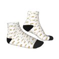 thumbnail image 3 of Bingfone Dump Truck Design Patterned Men'S Women'S Casual Cotton Socks, 3 of 9