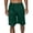 Dark Green, variant on J. METHOD Men's Basketball Shorts Solid Plain Mesh Regular Fit Comfy Gym Workout Active Pants NEMP26 Burgundy L