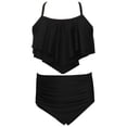 thumbnail image 2 of Piomll Swimsuit for Girls Stylish Bikini 2 Pcs Sports Swim Kids Beachwear, 2 of 5
