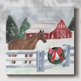 thumbnail image 2 of Christmas Farm I- Gallery Wrapped Canvas, 2 of 9