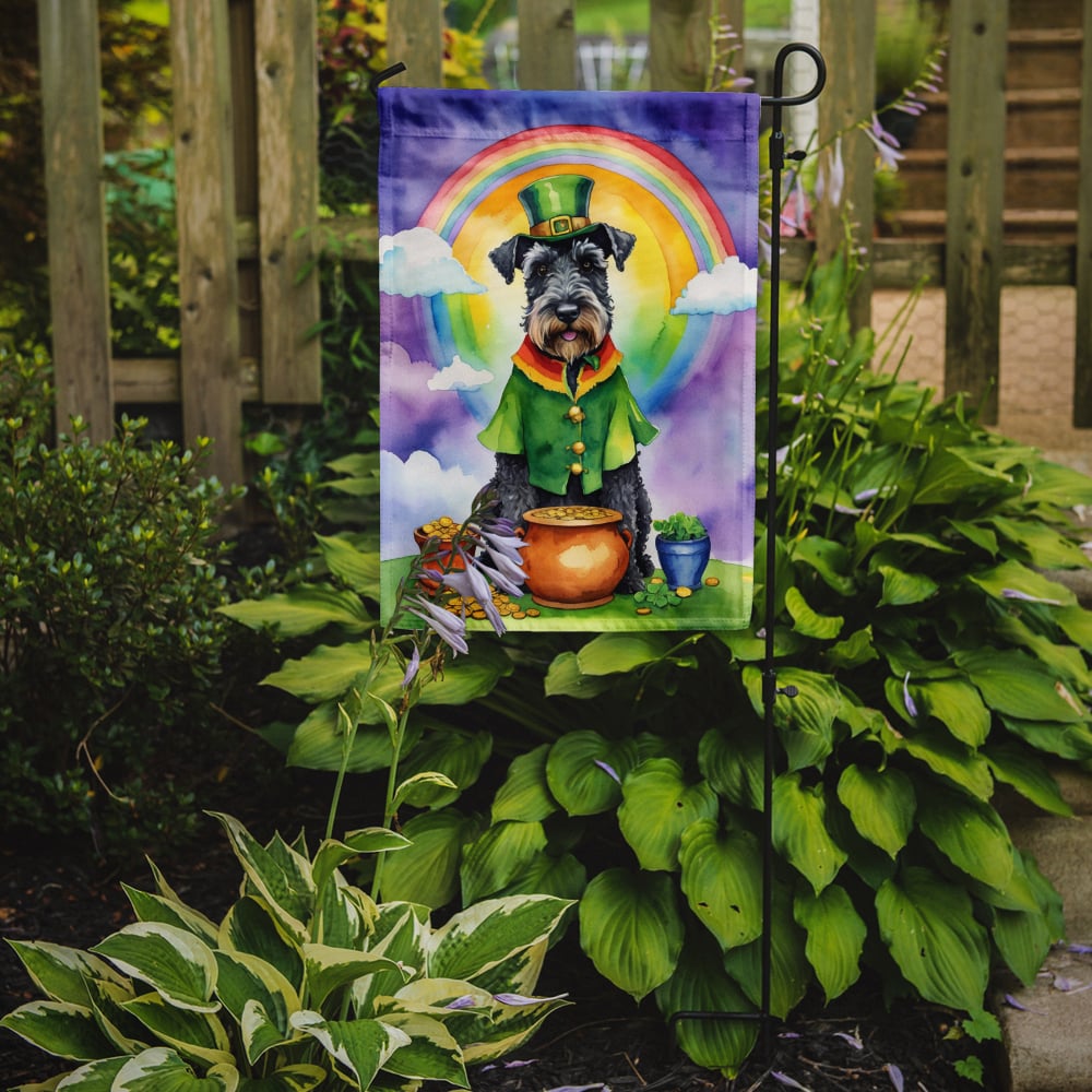 Kerry Blue Terrier St Patrick's Day Garden Flag 11.25 in x 15.5 in