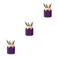 thumbnail image 3 of Sidaley Plástico Extraíble Suministros para estudiantes Forma de lápiz Portalápices de doble Type3 NO3, 3 of 6