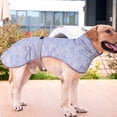 thumbnail image 6 of Large Dog Raincoat - Reflective Waterproof Windproof Dog Coat Cold Weather Warm Dog Jacket Adjustable Pet Cape Rainday Dog Vest for Small Medium Large Dogs, 6 of 8