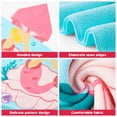 thumbnail image 6 of Usaibhir Baby Girl Boy Hooded Beach Towel Swim Cover Up Bath Towels Cartoon Dinosaur Shark Fox Mermaid Print Bath Towel Wrap, 6 of 7