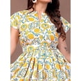 thumbnail image 3 of FULPARI Summer Dress for Women – Short One Piece A-Line Midi Dress | Lightweight Vacation Wear & Daily Casual Outfit, 3 of 5