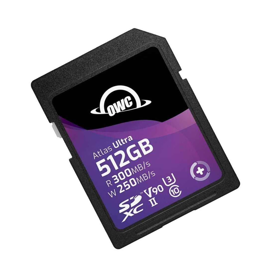 OWC Atlas Ultra 512GB SDXC Flash Memory Card