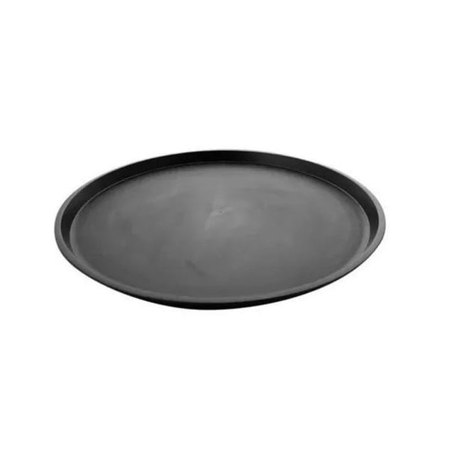 Bandeja Charola De Servicio 2Pzs Restaurante Mesero Plástico Comerzalia Charola Redonda 40.5 cm.