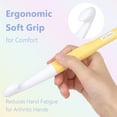 thumbnail image 6 of Large Crochet Hooks Set, 5 Jumbo Crochet Hooks Set(8mm/10mm/12mm/15mm/20mm), Soft Grip for Arthritic Hands, Large Crochet Hook for Chunky Yarn, Blanket & DIY Crafts, 6 of 6
