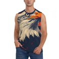 thumbnail image 1 of Balery American Bald Eagle A Camisetas sin mangas para hombre, absorbe la humedad y protege contra el mal olor.-X-Large, 1 of 7