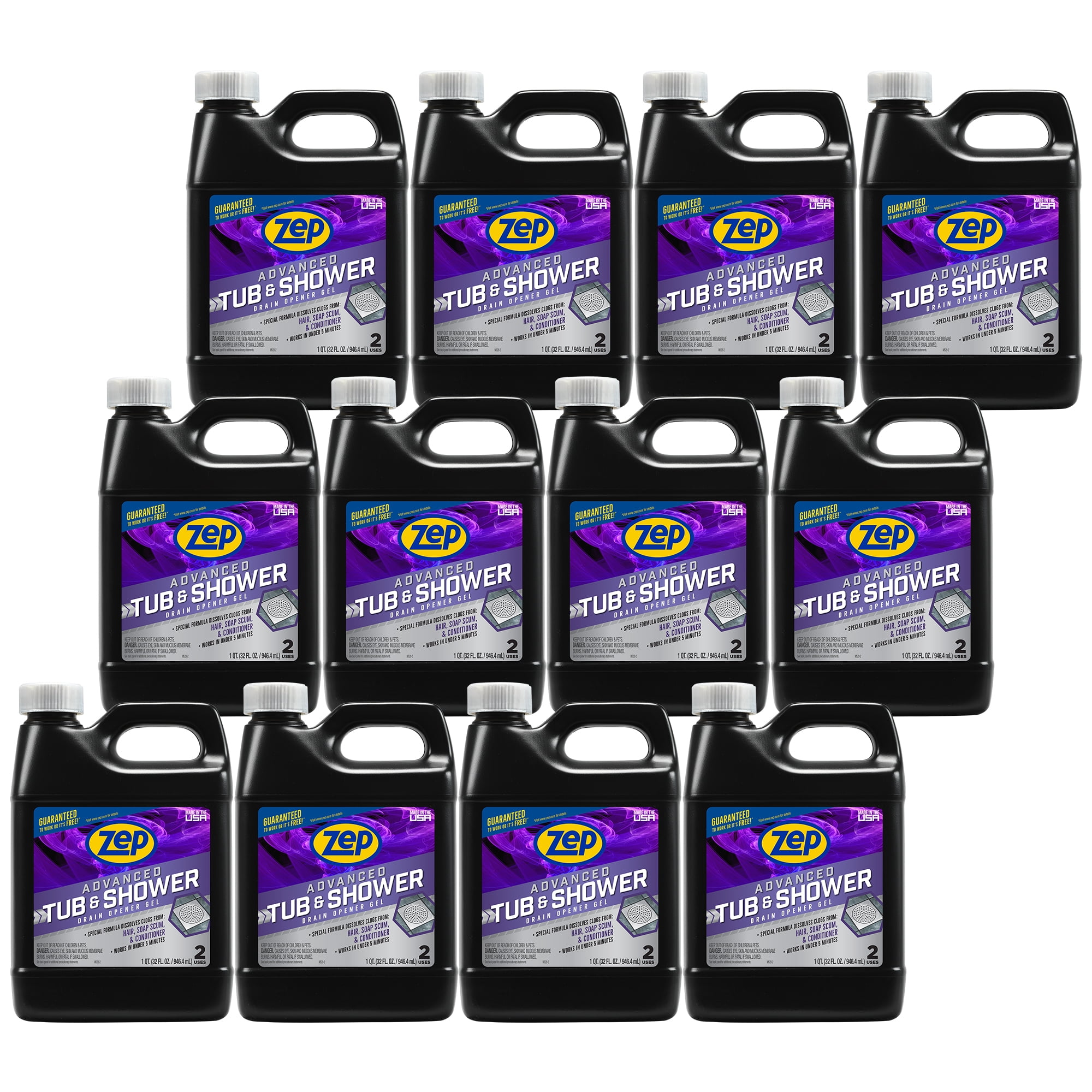 Zep Advanced Kitchen Drain Opener 32 oz (Case of 12) U49710