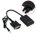 thumbnail image 1 of VGA To  Adapter,  Adapter Cord,  Video Cable, Small Size For PC Computer, 1 of 8
