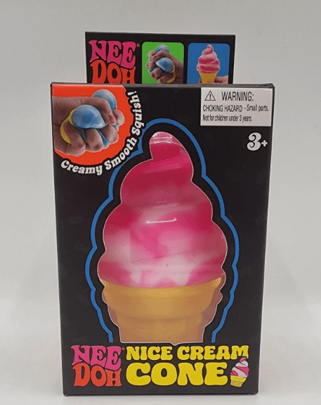 Nee Doh Nice Sicle and Cone, 1 of each random color
