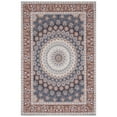 thumbnail image 3 of Rose Traditional Red / Navy Area Rug Rectangle 2' x 3' Rectangle, 3 of 7