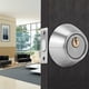 thumbnail image 4 of Cerradura de un solo cilindro LYUMO para puerta de bloqueo de habitación Color plata, 4 of 8