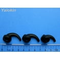 thumbnail image 3 of RHEA- 6Pcs: 3 Pairs S/M/L (Bk) Enhanced Fit Stabilizer Tips For Jaybird X2 Headphones, 3 of 6