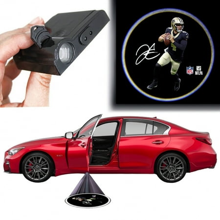 Derek Carr New Orleans Saints Player LED Car Door Light