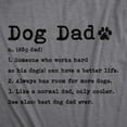 thumbnail image 2 of Mens Dog Dad Definition T Shirt Funny Fathers Day Pet Puppy Animal Lover Graphic Tee Graphic Tees, 2 of 9