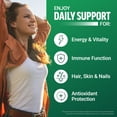 thumbnail image 3 of Force Factor Modern Moringa Soft Chews to Support Energy, Hair, Skin, Nails & Immune Health with Antioxidants, Minerals + B Vitamins & Vitamin D, Strawberry Passionfruit, 60 Soft Chews, 3 of 14