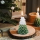 thumbnail image 4 of Xihbxyly Vela para Árbol de Navidad, Cera de Soja Vertida a Mano, Decoración Navideña, Ambiente Invernal Acogedor, Regalo Perfecto para Navidad, Hanukkah o Celebraciones Invernales, Tamaño 5,5 X 10 C, 4 of 5