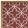 thumbnail image 5 of SAFAVIEH Martha Stewart Star Gradient Geometric Area Rug, Red/Ivory, 5'3" x 7'6", 5 of 6