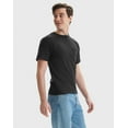 thumbnail image 2 of Hanes Beefy-T Unisex Cotton Pocket T-Shirt Black S, 2 of 5