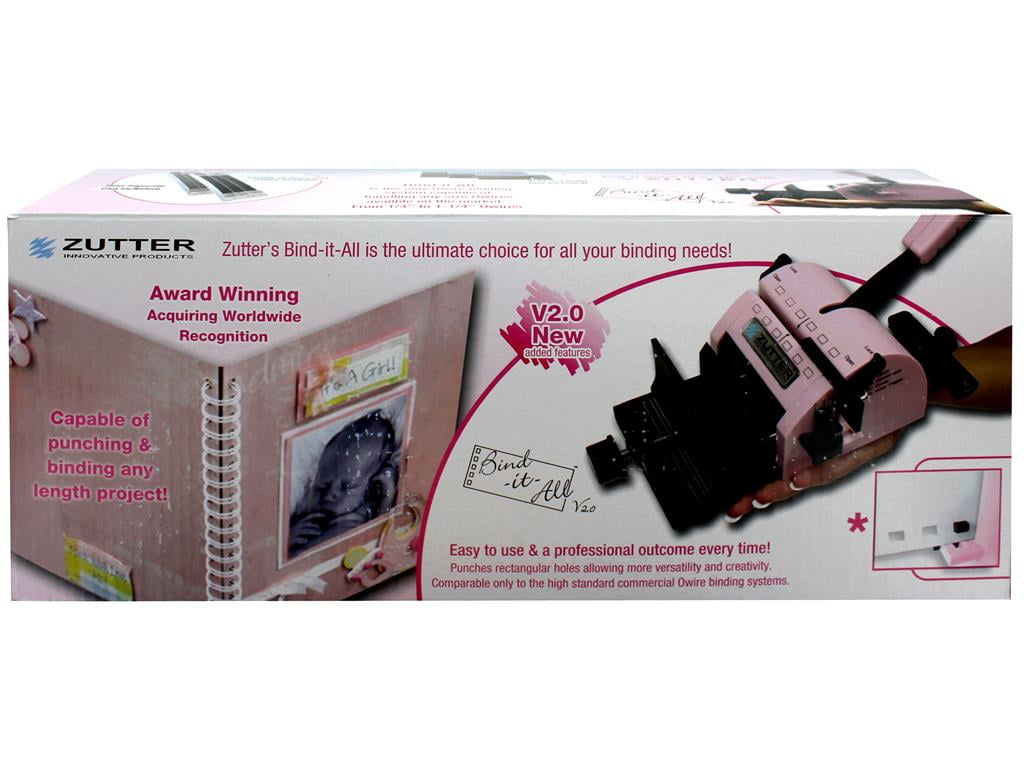 Zutter Innovative Bind It All Tool 2.0, Punch and Bind Albums