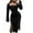 Black, variant on MIUOWANP Sexy Dresses for Women Plus Size Hot Sell Casual Clothing Summer Women's Solid Short Sleeve Casual Hanging Neck Strap Blackless Dress Mini Dress Size XL Wine