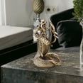 thumbnail image 5 of YIGSECU Medusas Gorgon Statue Figurine Medusas Sculpture Decorative Object Home Decors, 5 of 12