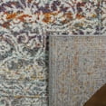thumbnail image 2 of SAFAVIEH Madison Jayme Vintage Traditional Area Rug, Light Grey/Rust, 6'7" x 6'7" Round, 2 of 5