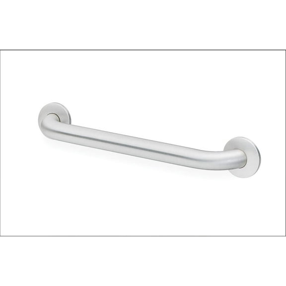 Bradley 8120-001120 - Straight Grab Bar, Concealed, 1-1/2 OD x 12"