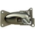 thumbnail image 3 of Dorman 81545 Interior Door Handle for Specific Nissan Models, Smooth Silver Lever; Brown Housing, 3 of 4