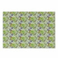 thumbnail image 1 of Abstract Cutting Board, Floral Composition with Doodle Style Swirls and Petals Vintage Design Inspirations, Decorative Tempered Glass Cutting and Serving Board, Small Size, Multicolor, by Ambesonne, 1 of 1