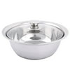 Household Kitchen Glass Lid  Stainless Steel Cookware Stockpot Pot 26cm Dia