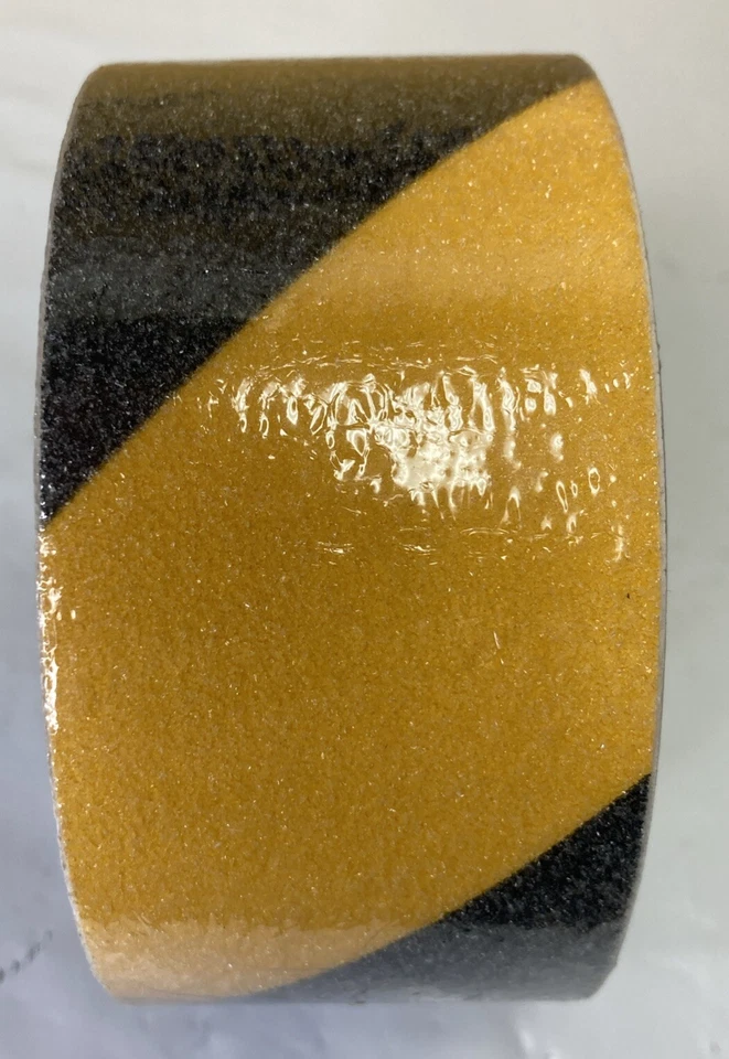 Anti-Slip Tape 2” X 16 Ft. 75150 Black And Yellow Itt Abrasive Surface