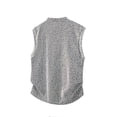 thumbnail image 6 of IhhxPro Men's V-Neck Sleeveless Tank Top Summer Casual Tee Textured Muscle Shirt Lightweight Breathable Athletic Gym Workout Beach Layering Loose Fit M-3XL, 6 of 9