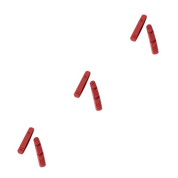 Eigraketly 1 par de pastillas de freno resistentes al desgaste, pieza de bicicleta de montaje para reemplazar rojo Type1 NO1 Eigraketly CBP226788