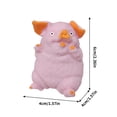 thumbnail image 3 of quanjun Red Toys-Handmade Pig Silicone Squeeze Toys,Squeeze Pig Squeeze Toys Stress Relief Small Size Red Funny Pig Toys,Red Funny Pig Squishy Toys for Stress Relief, 3 of 7