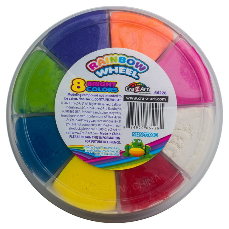 ロージー　doughboy マグネット　2つ Cra-Z-Art Softee Dough Rainbow Wheel, 1 Dough Set, 1lb