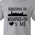 thumbnail image 4 of Inktastic Memphis Tennessee Someone Loves Me Skyline Youth T-Shirt, 4 of 5